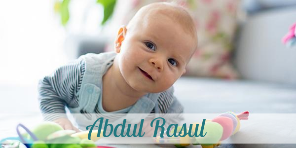 Namensbild von Abdul Rasul auf vorname.com