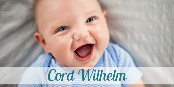 Namensbild von Cord Wilhelm auf vorname.com
