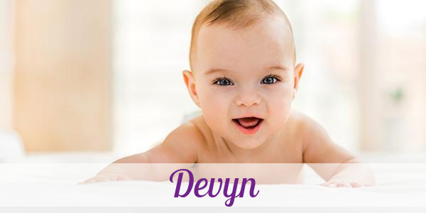Namensbild von Devyn auf vorname.com