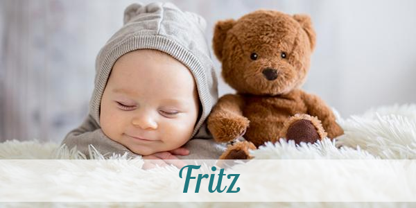 Namensbild von Fritz auf vorname.com