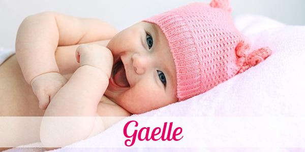 Namensbild von Gaelle auf vorname.com