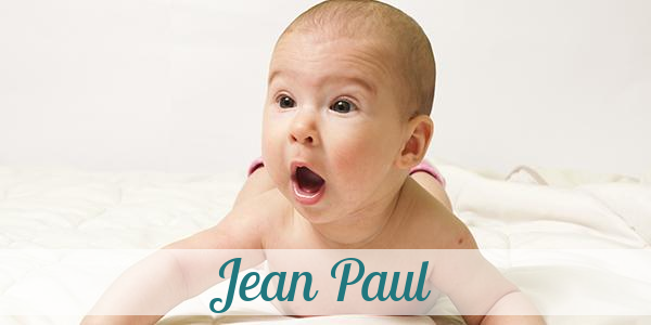 Namensbild von Jean Paul auf vorname.com