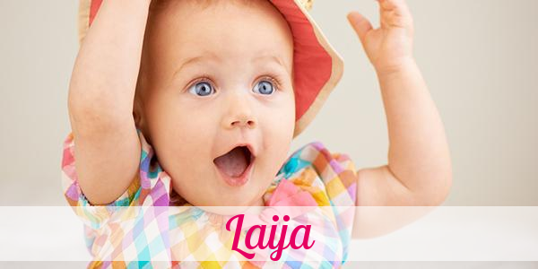 Namensbild von Laija auf vorname.com