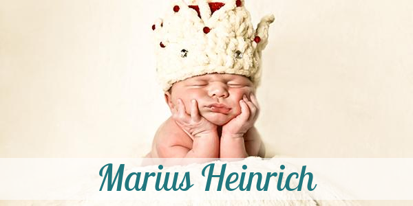 Namensbild von Marius Heinrich auf vorname.com
