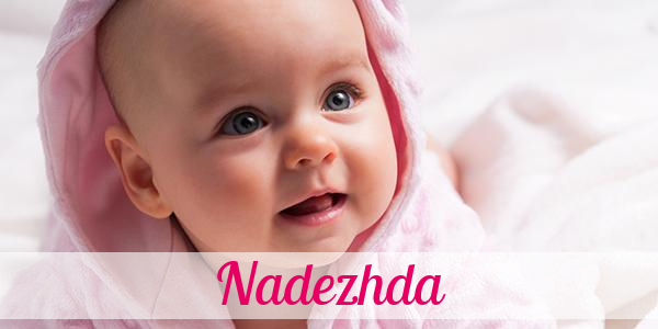 Namensbild von Nadezhda auf vorname.com
