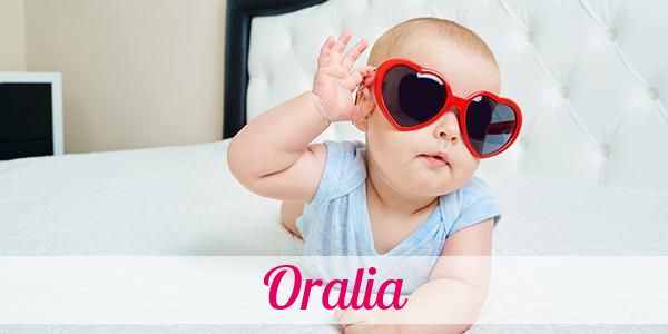 Namensbild von Oralia auf vorname.com