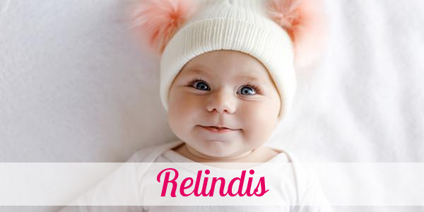 Namensbild von Relindis auf vorname.com