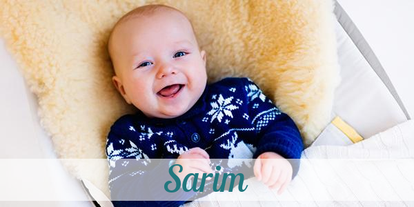 Namensbild von Sarim auf vorname.com