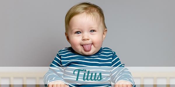 Namensbild von Titus auf vorname.com