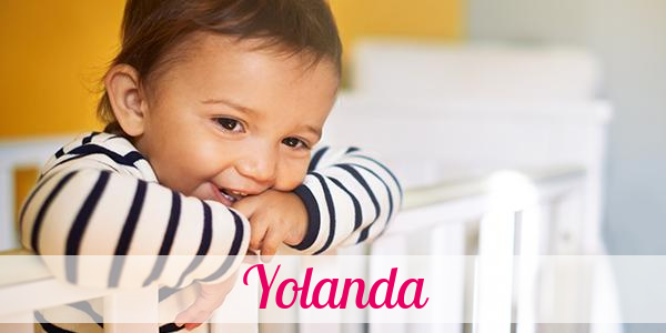 Namensbild von Yolanda auf vorname.com