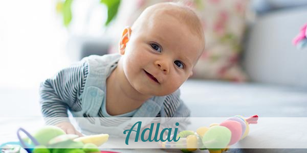 Namensbild von Adlai auf vorname.com