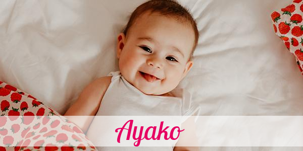Namensbild von Ayako auf vorname.com