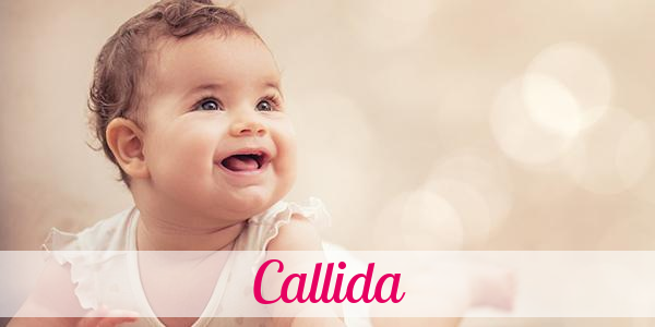 Namensbild von Callida auf vorname.com