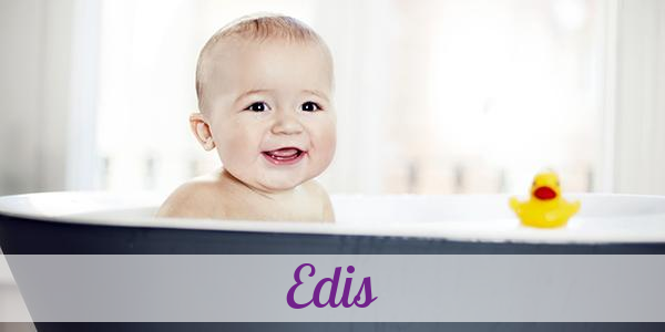 Namensbild von Edis auf vorname.com