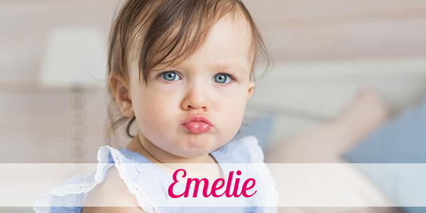 Namensbild von Emelie auf vorname.com