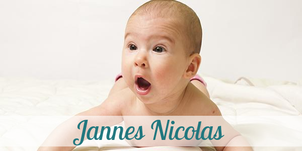 Namensbild von Jannes Nicolas auf vorname.com