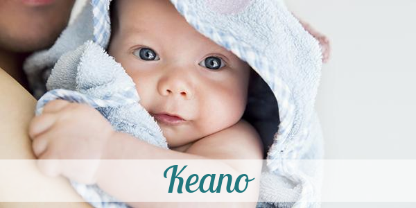 Namensbild von Keano auf vorname.com