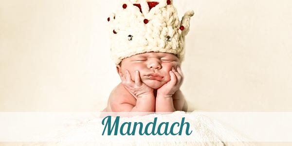 Namensbild von Mandach auf vorname.com