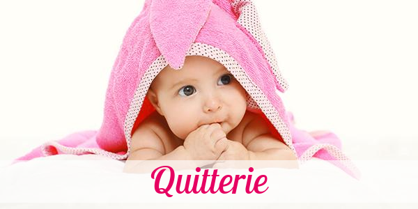 Namensbild von Quitterie auf vorname.com