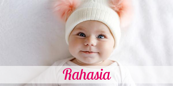 Namensbild von Rahasia auf vorname.com