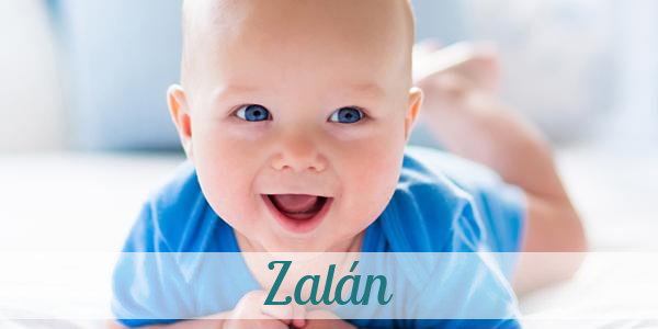 Namensbild von Zalán auf vorname.com